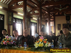 Thai Binh provincial Vietnam Buddhist Sangha reviews Buddhist activities 2014